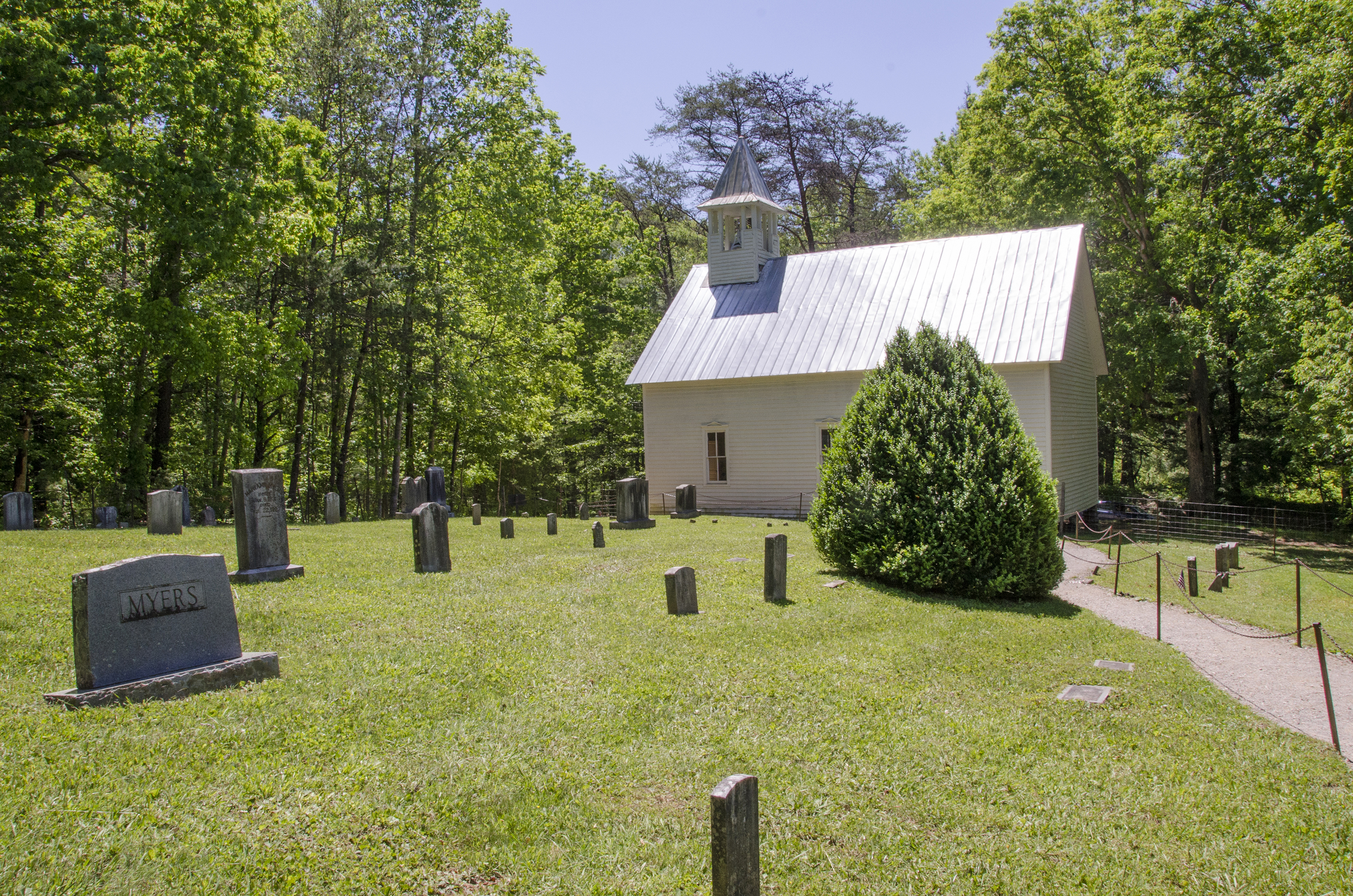 A View From The Cemetery Of The Primitive Baptist Church.jpg